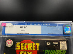 Secret Six - COMIC #2 Jul 1968 - CGC 9.6