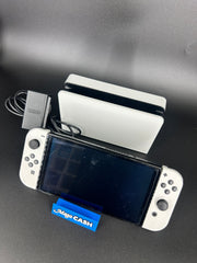 Nintendo switch OLED with dock and original charger