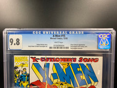 Marvel X-Men - COMIC #15 Dec 1992 - CGC 9.8