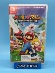 Mario + Rabbids Kingdom Battle - Nintendo Switch Game - W/ Case No Manual