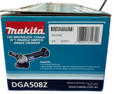 Makita- Brushless Angle Grinder DGA508Z- Skin Only