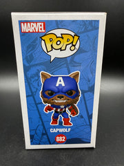 Funko POP! Marvel: Man and Wolf - Capwolf #882