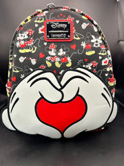 Loungefly Mickey Mouse and Minnie valentines edition ‘as new’ with tags
