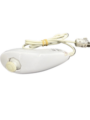 Nintendo White Wii Nunchuck Remote RVL 004