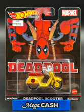 Hot Wheels Premium - Marvel Deadpool - Deadpool Scooter