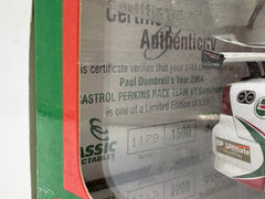 CLASSIC CARLECTABLES CASTROL PERKINS RACE TEAM 2004 VY COMMODORE 1:43 SCALE LIMITED EDITION MODEL CAR