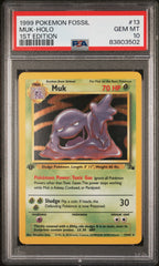 Pokemon- Muk Holo 13/62 - PSA 10 1st Edition