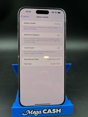 Apple iPhone 15 Pro Max 256GB - Unlocked MU793ZP/A