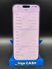 Apple iPhone 16 Pro Max 256GB Unlocked MYWX3X/A