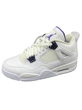 Nike Air Jordan 4 Retro Purple Metallic Size Mens US 10.5