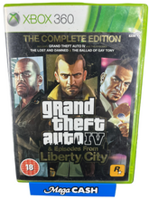 Grand Theft Auto (GTA) IV The Complete Edition - Xbox 360 Game (2 Disc)