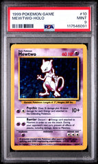 Pokémon - PSA 9 Mewtwo Holo 10/102 Base Set