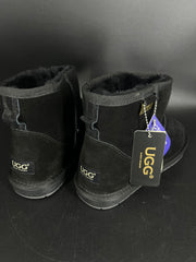 Ugg Boots Mini Suede Black Size Womens US 9