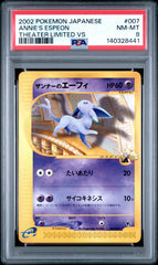 Pokémon - PSA 8 Annie’s Espeon 007/018 Theater Limited VS