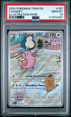 Pokémon - PSA 10 Chansey 187/167 Twilight Masquerade