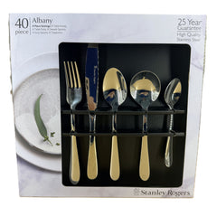 Stanley Rogers Cutlery Set - Albany - 40 Piece - 50851