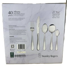 Stanley Rogers Cutlery Set - Albany - 40 Piece - 50851