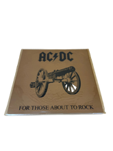 For Those About To Rock AC/DC Vinyl Record