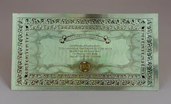 Australian Paper BankNote Set - Gold Plated