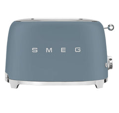 SMEG TSF01 50's Style 2 Slice Toaster Matte Storm Blue