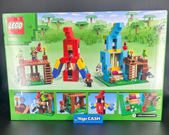 LEGO Minecraft The Parrot Houses, Buildable Video-Game Set 21282