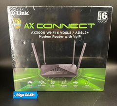 D-LINK MODEM ROUTER DSL-X3052E AX3000