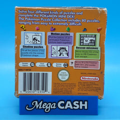 Pokémon Mini Puzzle Collection Sealed Australian PAL - MIN-002 - MIN P MPZE- Heavily Worn Box