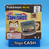 Pokémon Mini Puzzle Collection Sealed Australian PAL - Zany Cards - MIN P MACE- Heavily Worn Box