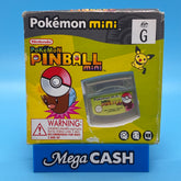 Pokémon Mini Puzzle Collection Sealed Australian PAL - Pinball Mini - MIN P MPBE- Heavily Worn Box