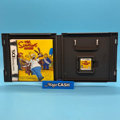 THE SIMPSONS GAME- NINTENDO DS GAME CARTRIDGE - W/CASE AND BOOKLET