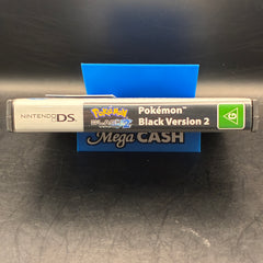 POKÉMON BLACK VERSION 2 AUS PAL - NINTENDO DS GAME CARTRIDGE - W/CASE AND BOOKLET