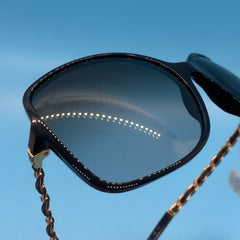 CHANEL SUNGLASSES W/ CASE | 5210-Q c.501/3C 57.17. 135 3M