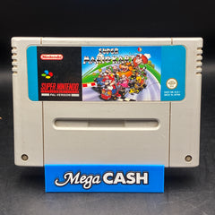 Super Nintendo (SNES) Game Cartridge - Super Mario Kart PAL VERSION - SNSP-MK-AUS-1 - UNTESTED