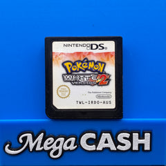 POKÉMON WHITE VERSION 2- NINTENDO DS GAME CARTRIDGE - LOOSE NO CASE OR BOOKLET