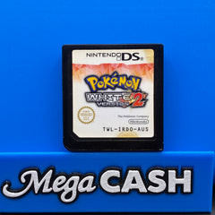 POKÉMON WHITE VERSION 2- NINTENDO DS GAME CARTRIDGE - LOOSE NO CASE OR BOOKLET
