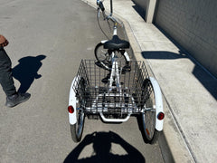 2024 Progear RideFree 24" Trike/Adult Tricycle - White