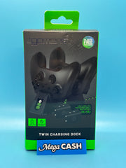 4gamers-Twin Charging Dock - In Box - Xbox Series X/S Compatible