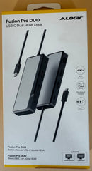 ALOGIC Fusion Pro DUO USB-C Dual HDMI Dock - FUP2HD1