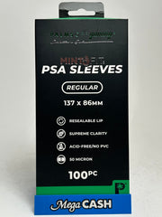 Palms Off Gaming MintFit PSA Sleeves (100 Pack) β Regular Size