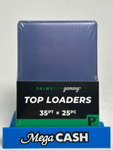 Palms Off Gaming Top Loaders (25 Pack) – 35pt Thickness