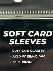 Palms Off Gaming Soft Card Sleeves (100 Pack) β Standard Size 65 x 91mm