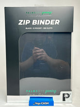 Palms Off Gaming Zip Binder – Black (9-Pocket, 360 Card Slots)
