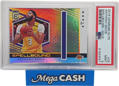 ANTHONY DAVIS 2019 - 20 Donruss Elite Gold Spellbound I - 33 08/10 - PSA 9 - Mega Cash Sydney