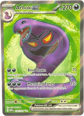 Arbok EX - 151 - 185/165 - Mega Cash Sydney