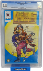 ARCHER & ARMSTRONG - COMIC 0 July 1992 - CGC 9.8 - Mega Cash Sydney