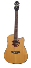 Ashton - D40SCEQ NT Dreadnought Acoustic Electric Cutaway - Guitar - Mega Cash Sydney