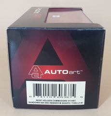 AutoArt - 1:43 Holden Commodore VY HRT Race Car 2003 Mark Skaife - Mega Cash Sydney