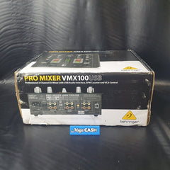 BEHRINGER - PRO MIXER VMX100USB - Professional 2 - Channel DJ Mixer with USB/Audio Interface, BPM Counter and VCA Control - Mega Cash Sydney