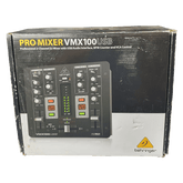 BEHRINGER - PRO MIXER VMX100USB - Professional 2 - Channel DJ Mixer with USB/Audio Interface, BPM Counter and VCA Control - Mega Cash Sydney