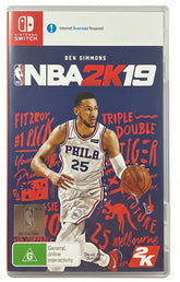 Ben Simmons - NBA 2K 19 - Nintendo Switch Game - Mega Cash Sydney
